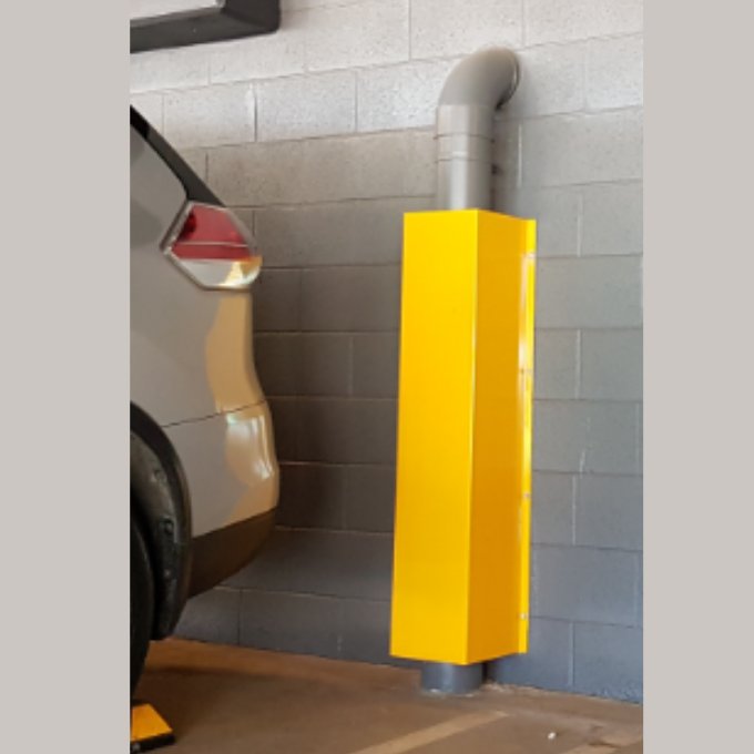 Buy Downpipe Protector - Square in Downpipe Protectors from GuardX available at Astrolift NZ